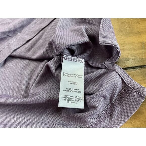 Travis Matthew Men’s Purple Golf Shirt Size XL Short Sleeve Polo - Picture 7 of 12